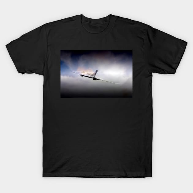 Vulcan Vapour T-Shirt by aviationart